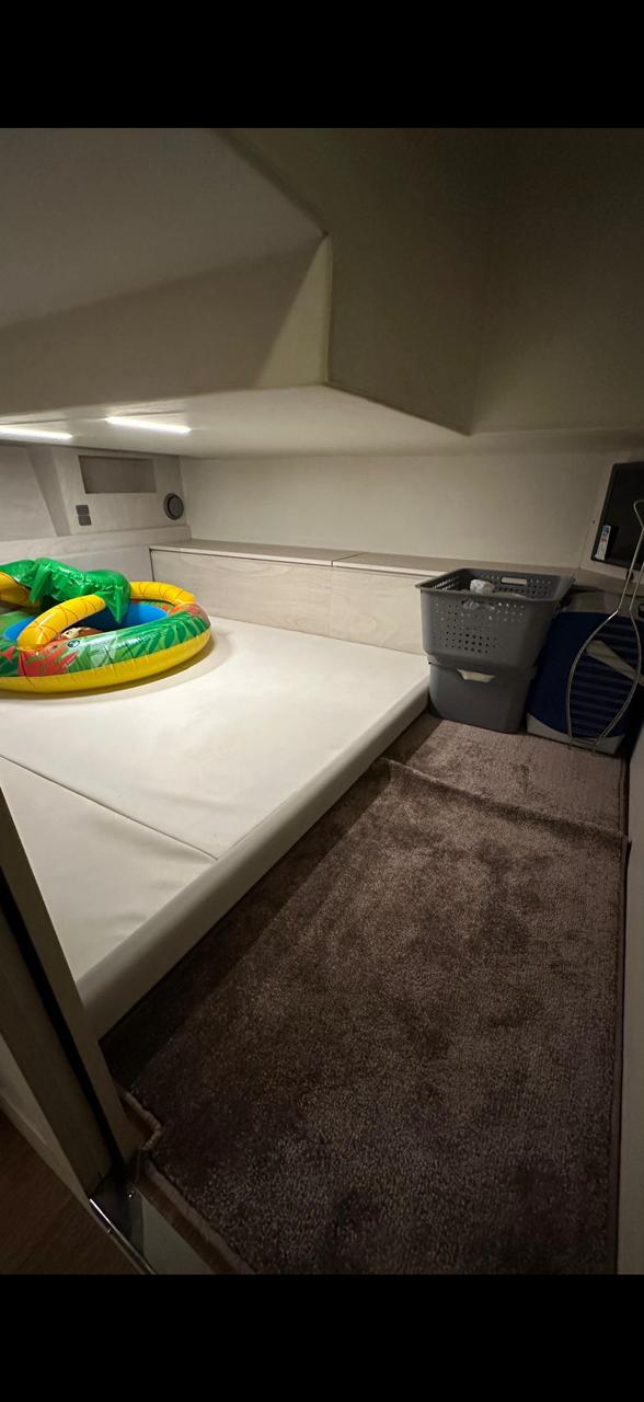 Cabine extra para acomodação adicional.